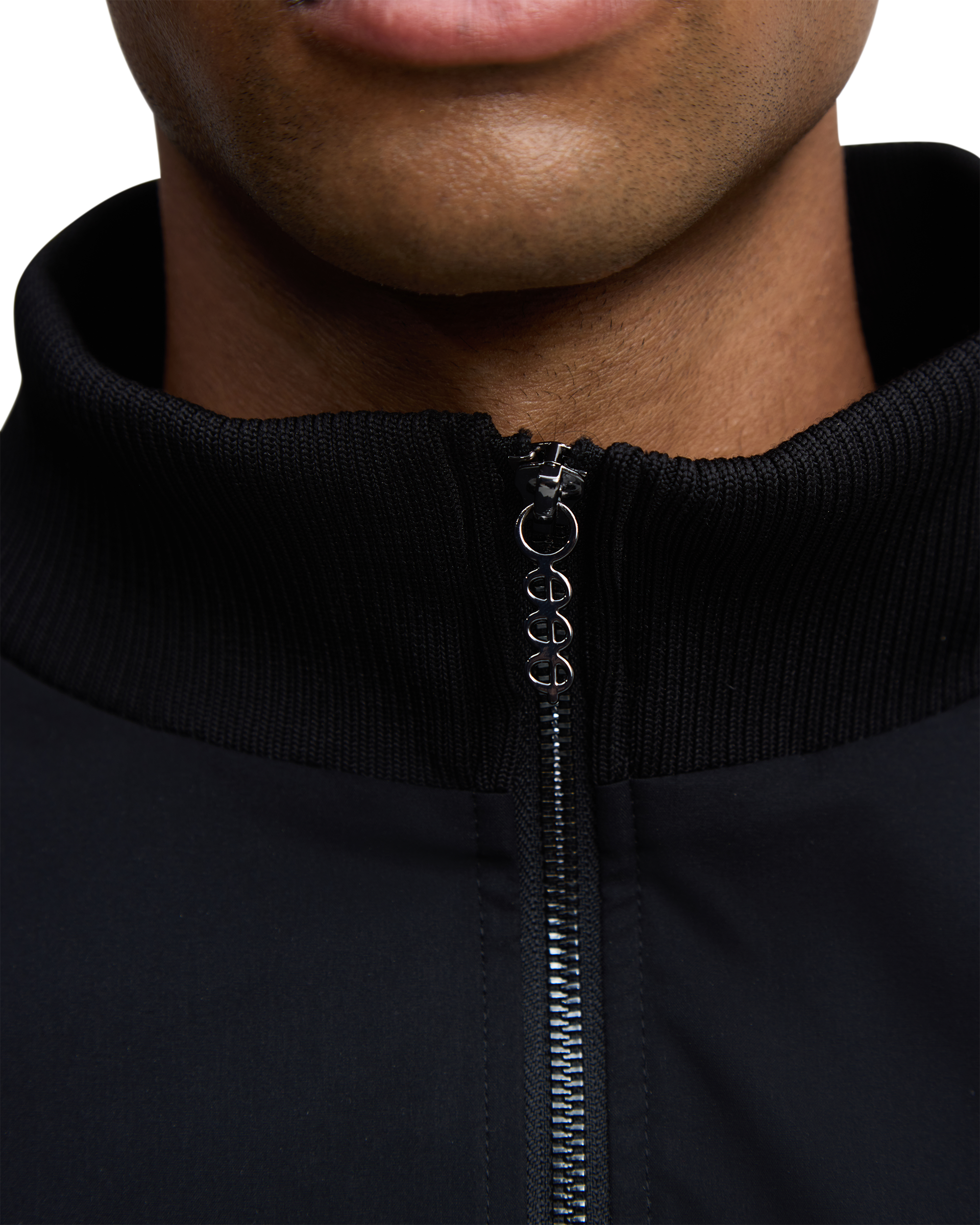 black jacket - zip