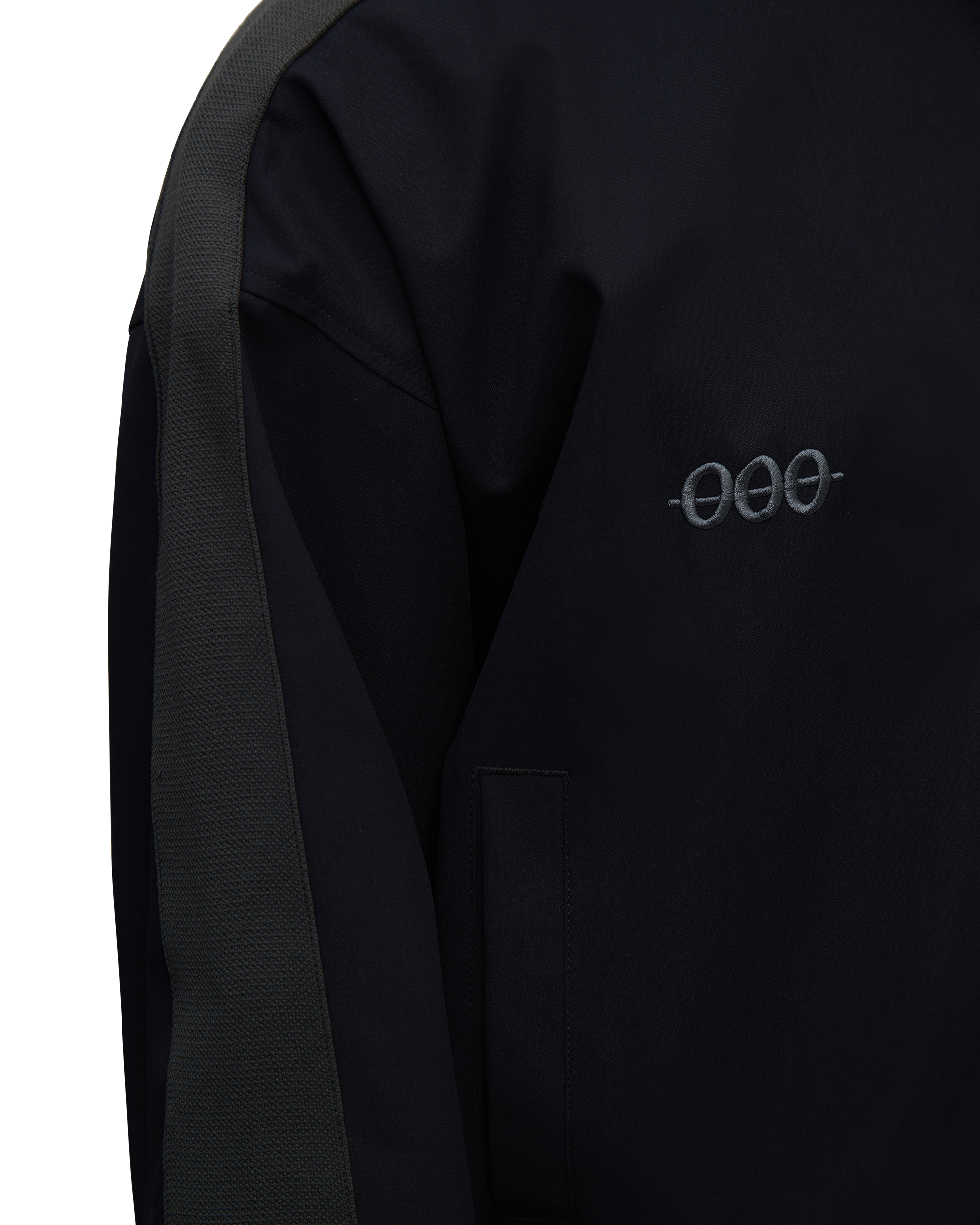 black jacket - embroidery