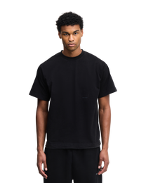 Black regular T-shirt