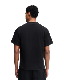 Black regular T-shirt - hover