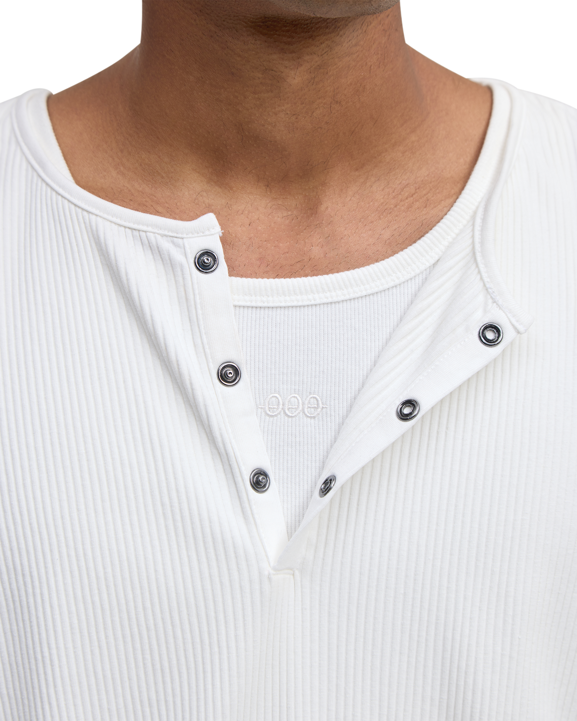Off-White Henley button