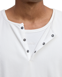 Off-White Henley button