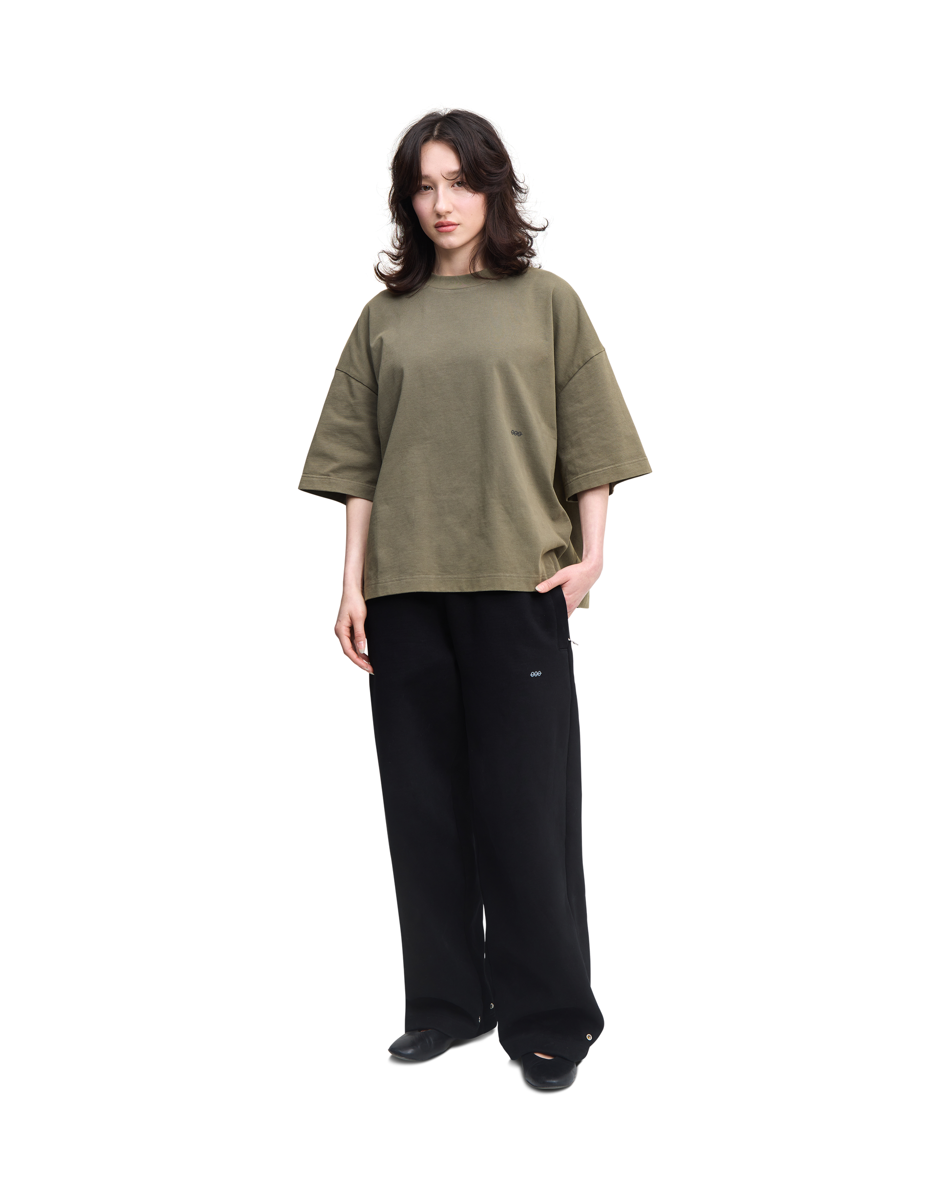 Core T-shirt - NOLOGO Military green girl