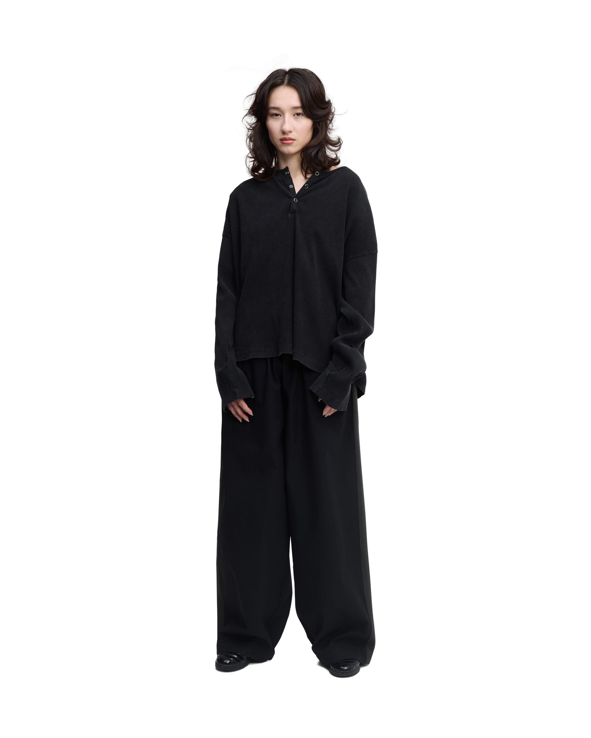 Black track pants