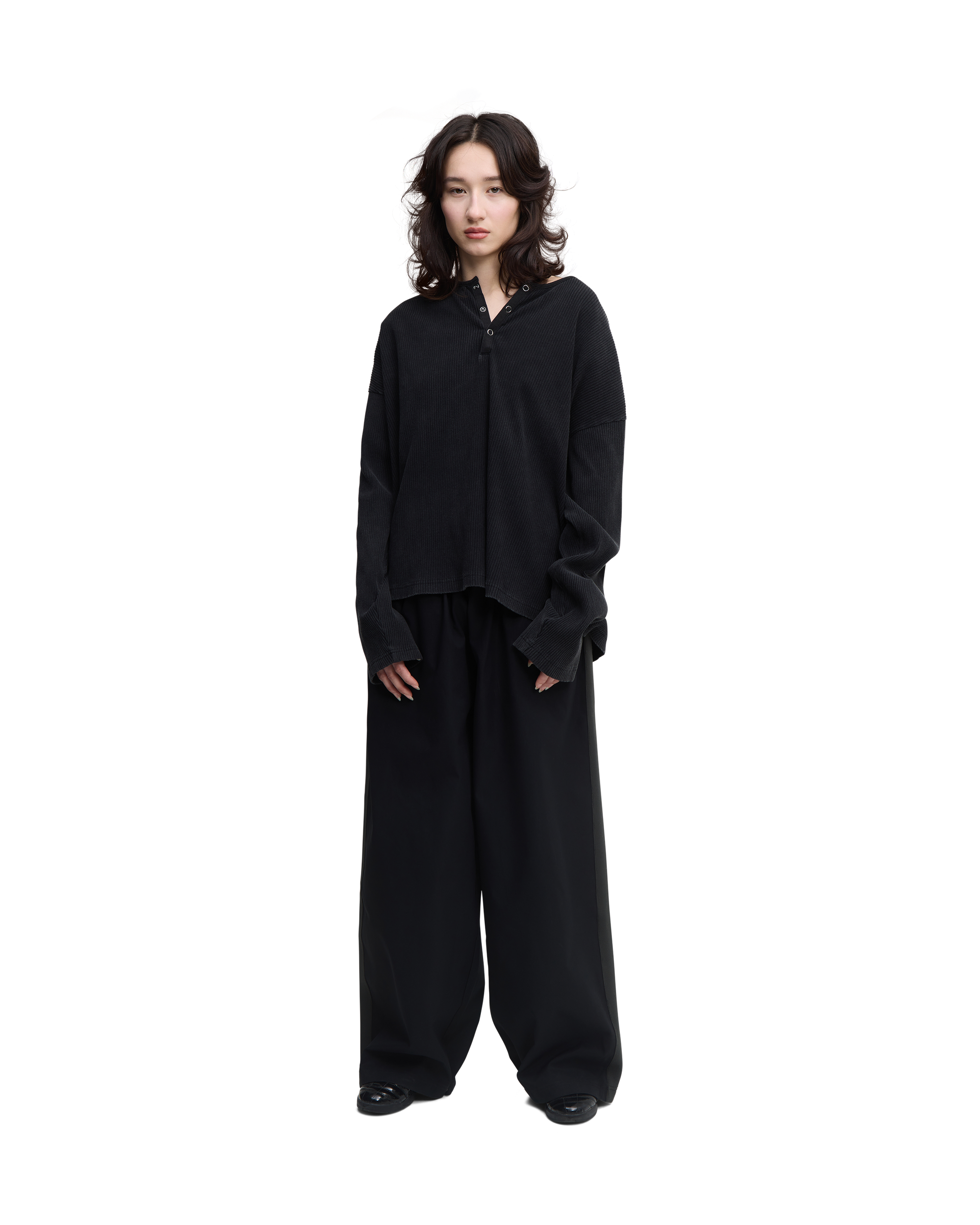 Black track pants