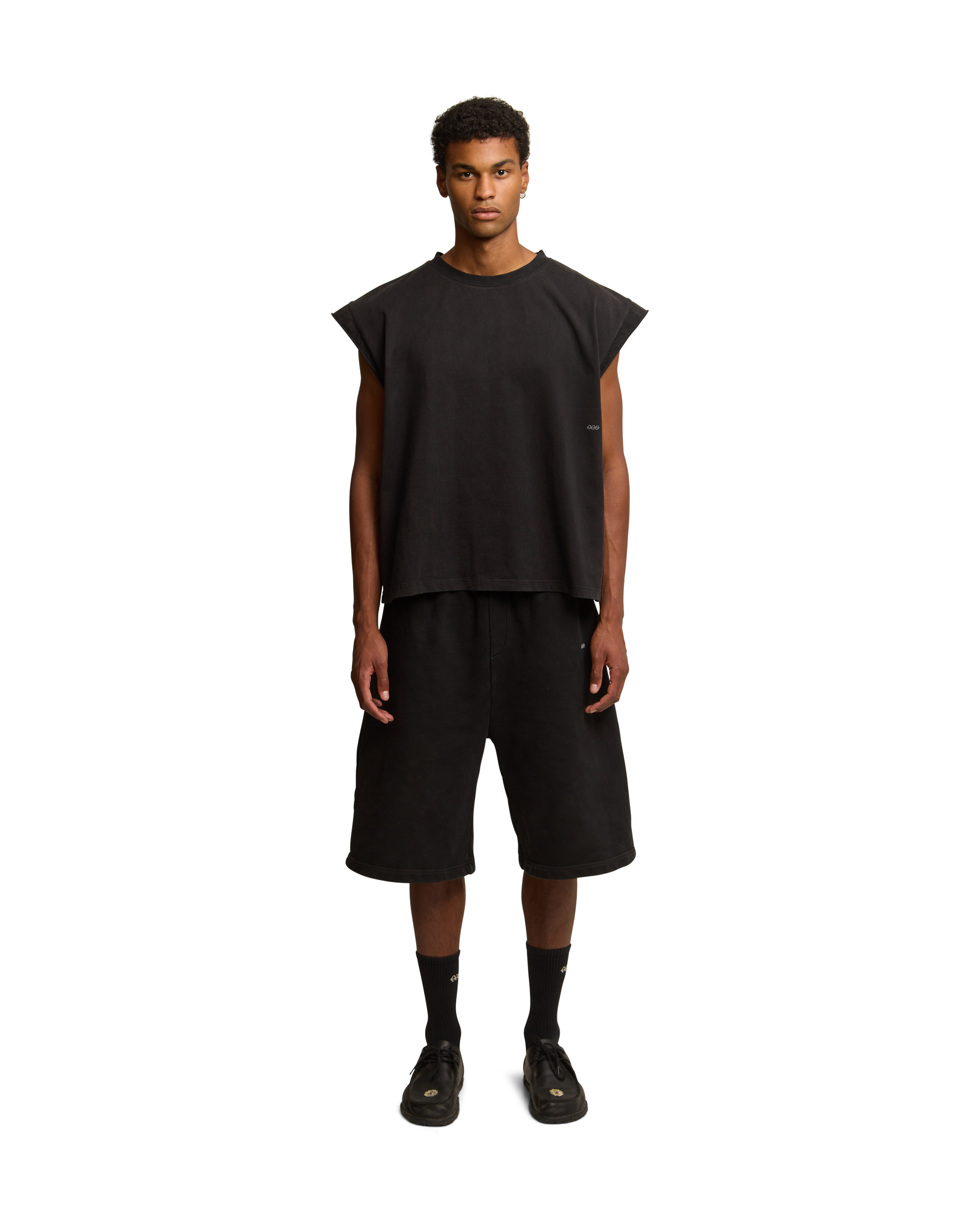 Dropped Tank - Vintage Black