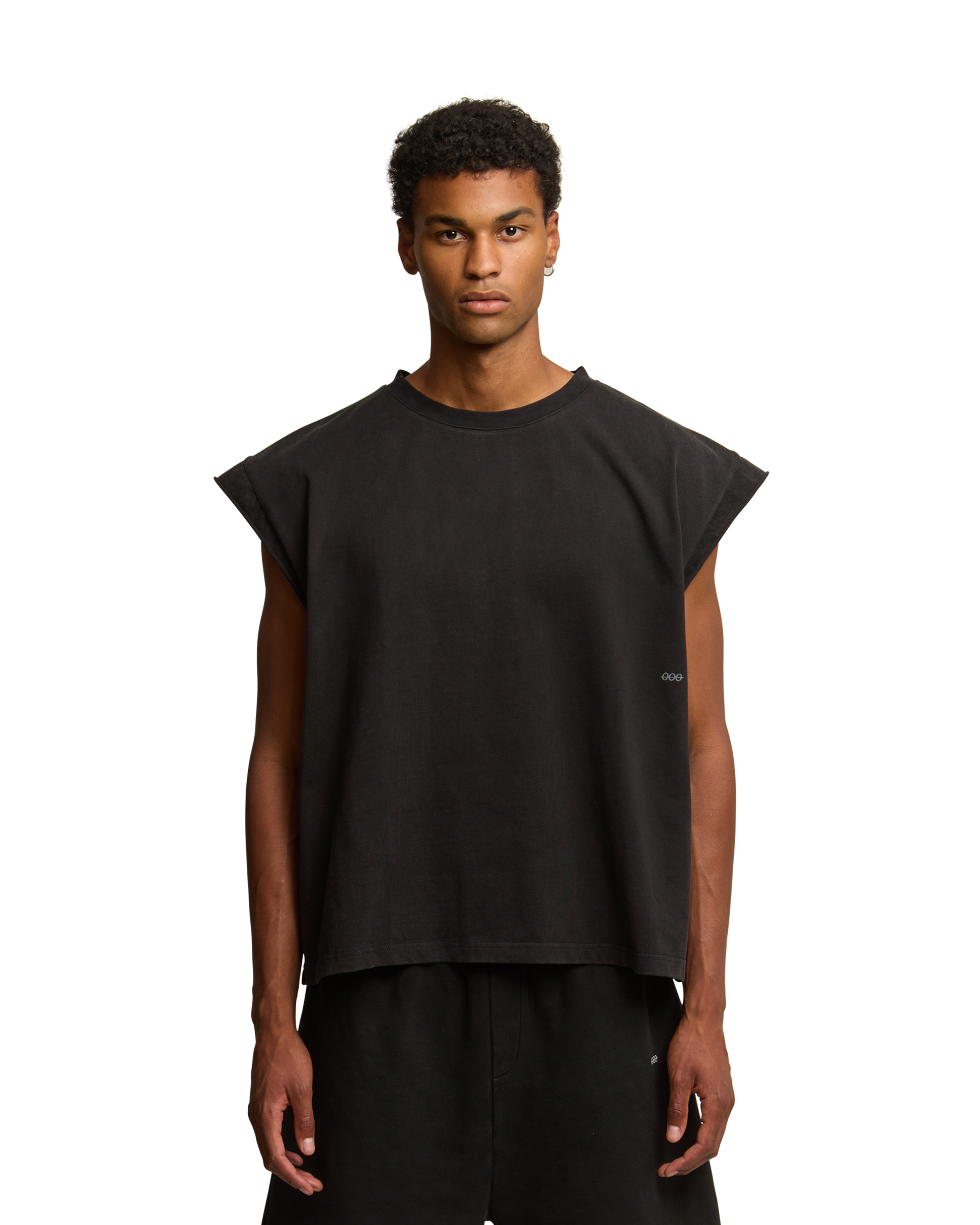 Dropped Tank - Vintage Black