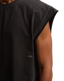 Dropped Tank - Vintage Black