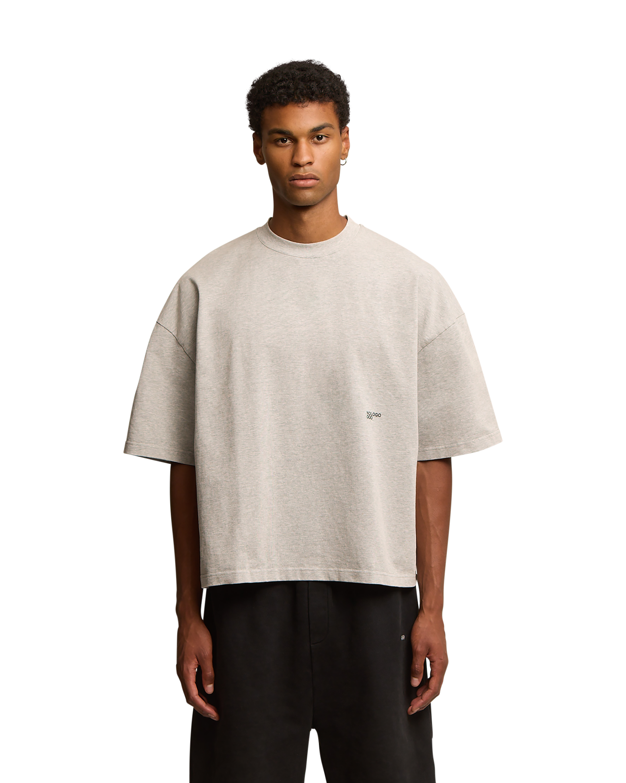 Crest T-shirt - Grey Hover