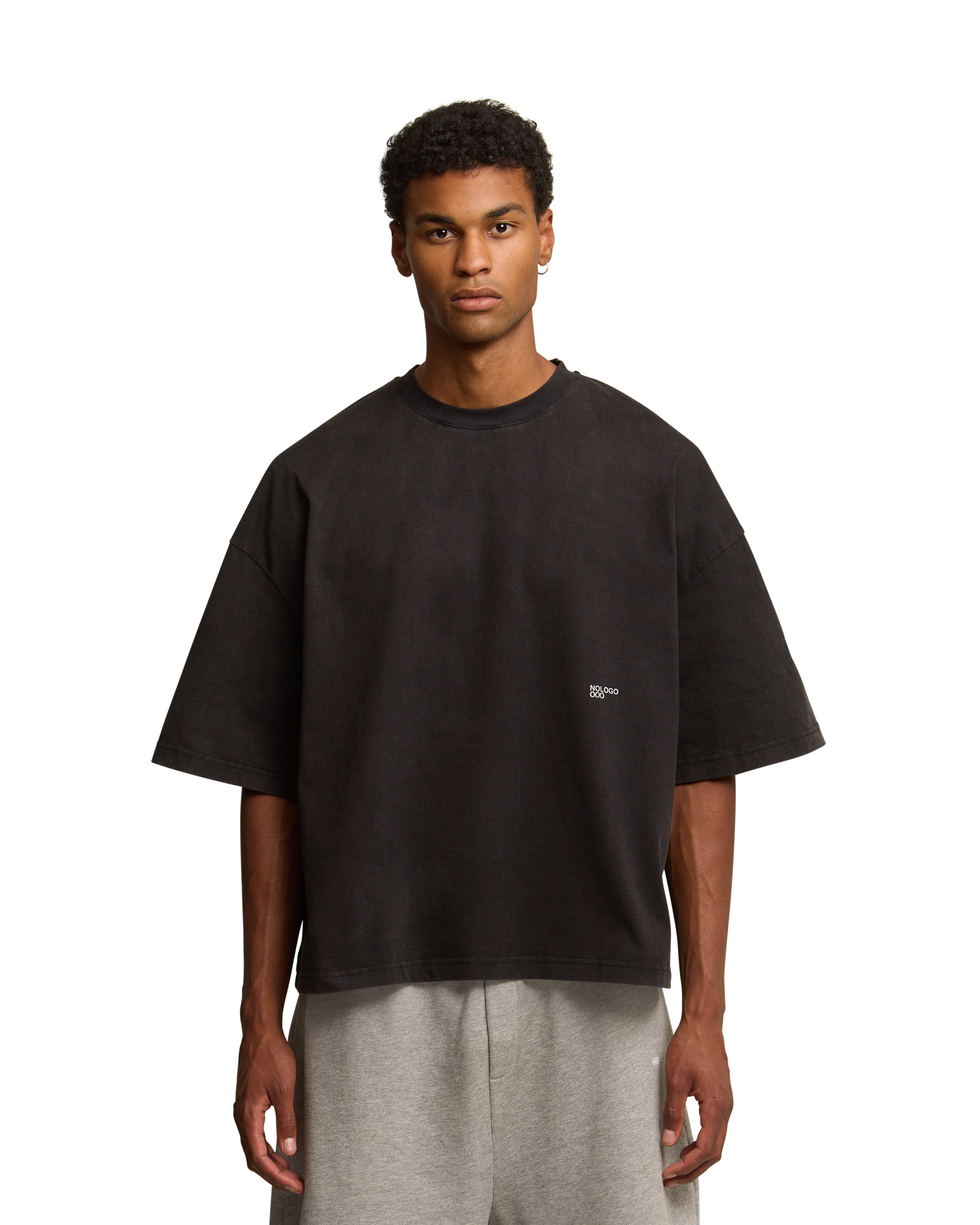 Pattern T-shirt - Vintage Black Hover