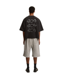 Pattern T-shirt - Vintage Black