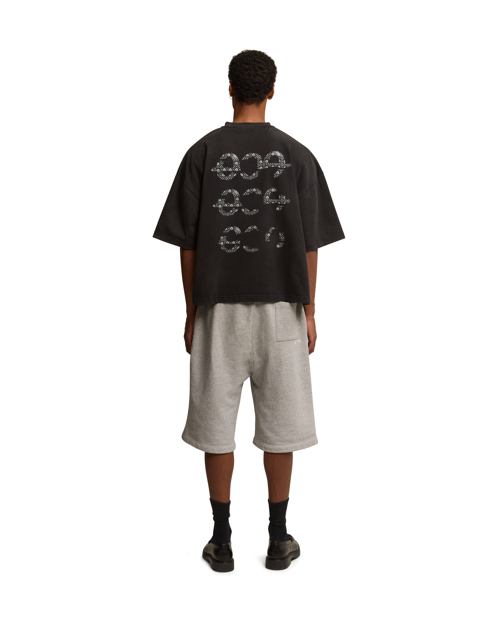 Pattern T-shirt - Vintage Black