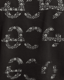 Pattern T-shirt - Vintage Black
