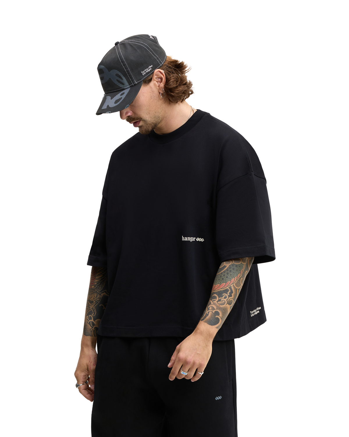 NOLOGO x Hangar T-shirt Black