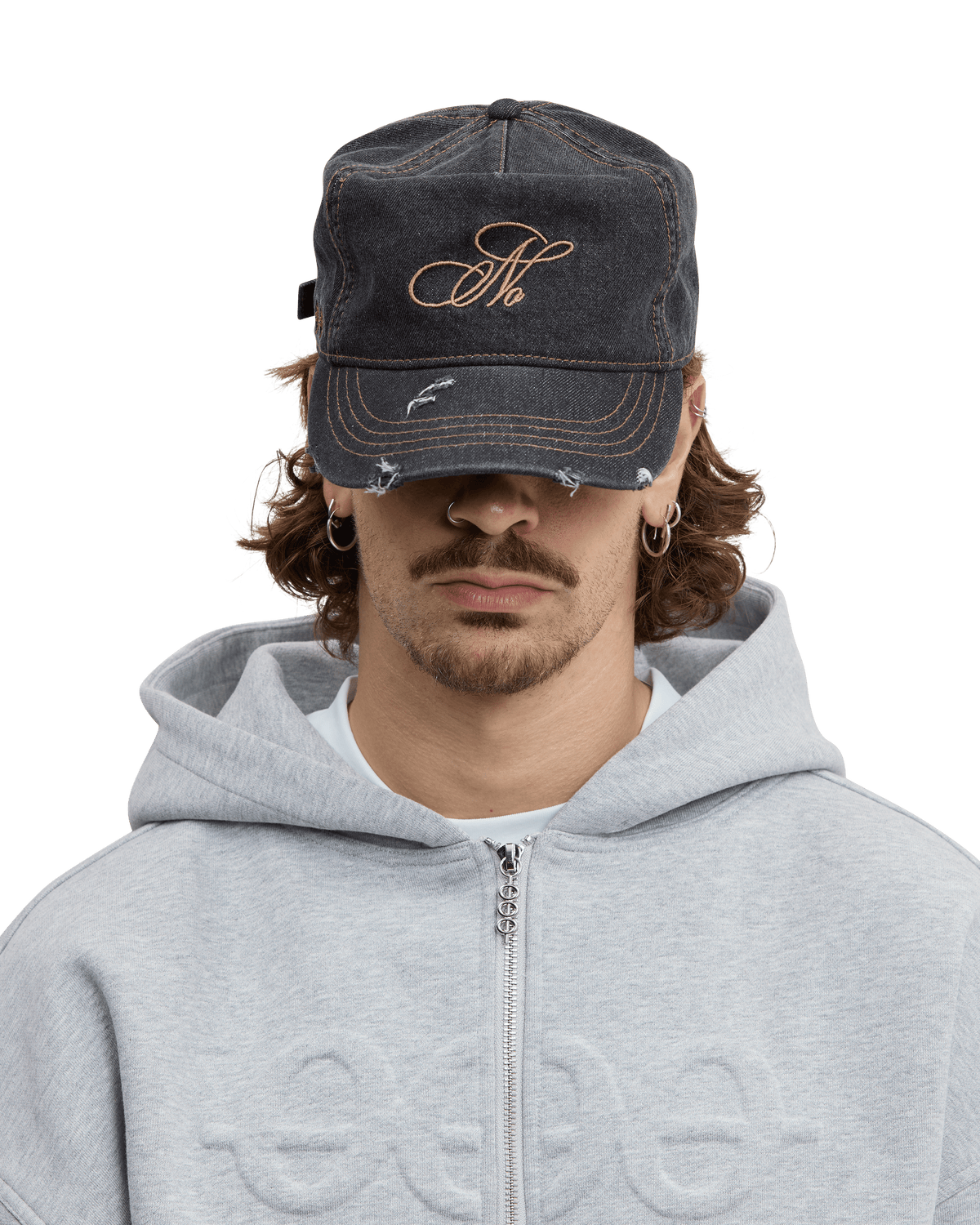 Edelweiss Cap | Washed Denim hover
