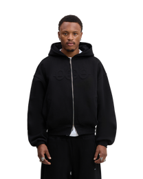 Core Zip Hoodie - NOLOGO Black