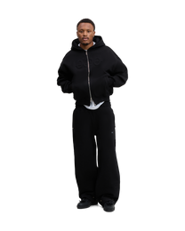 Core Zip Hoodie - NOLOGO Black