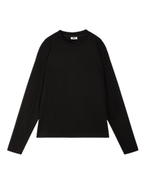 Core Waffle Long Sleeve | Black