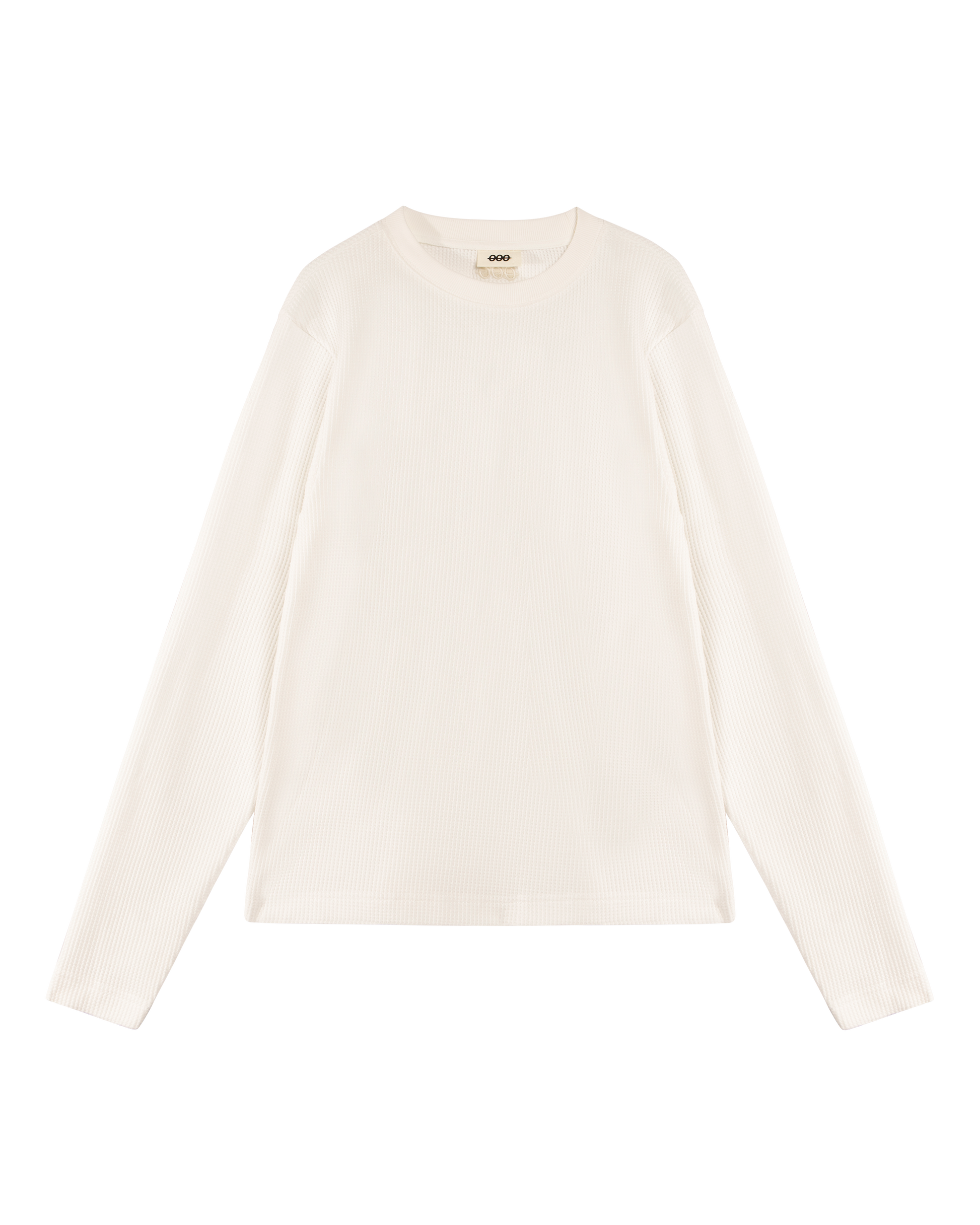 Core Waffle Long Sleeve | Vintage White