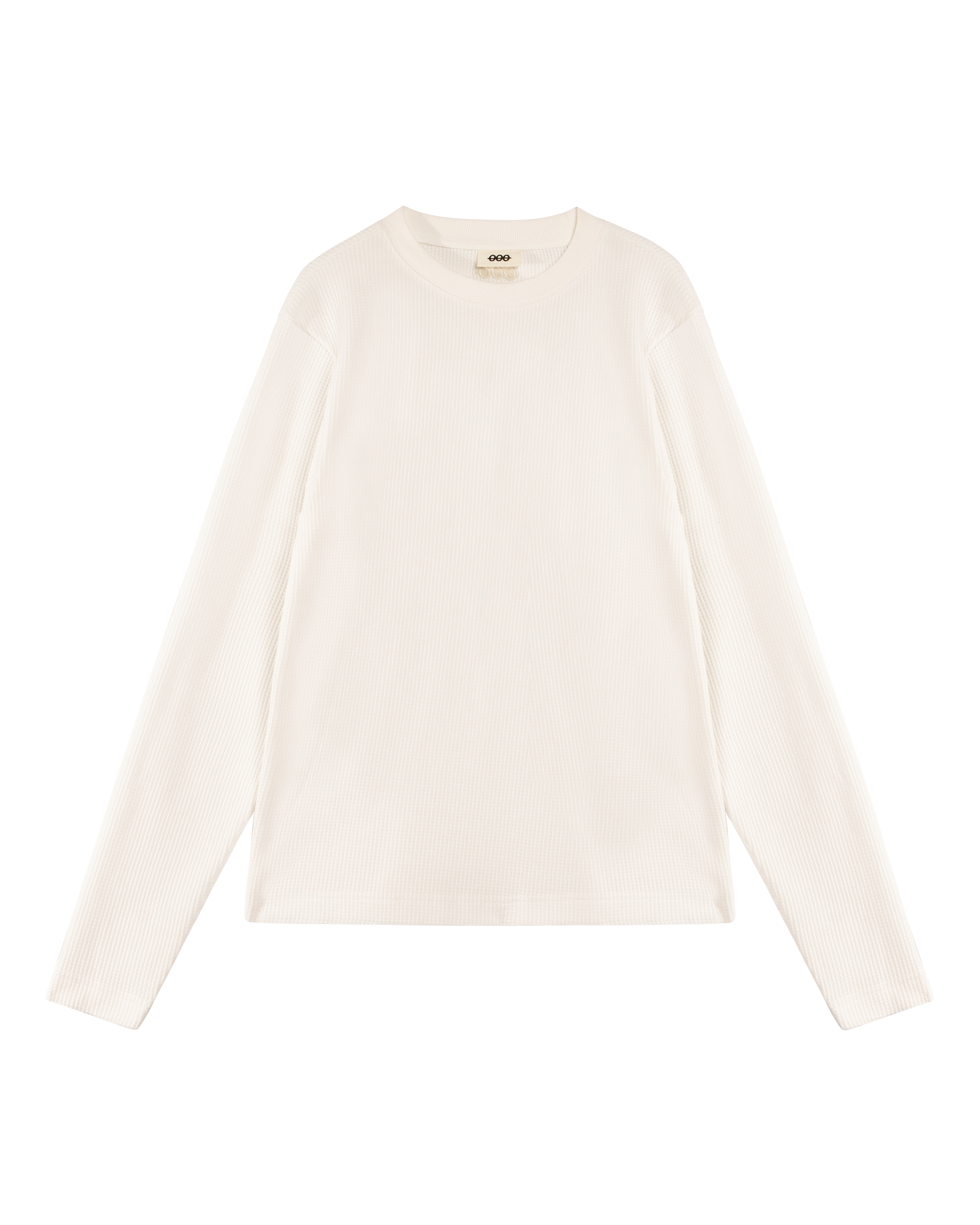Core Waffle Long Sleeve | Vintage White