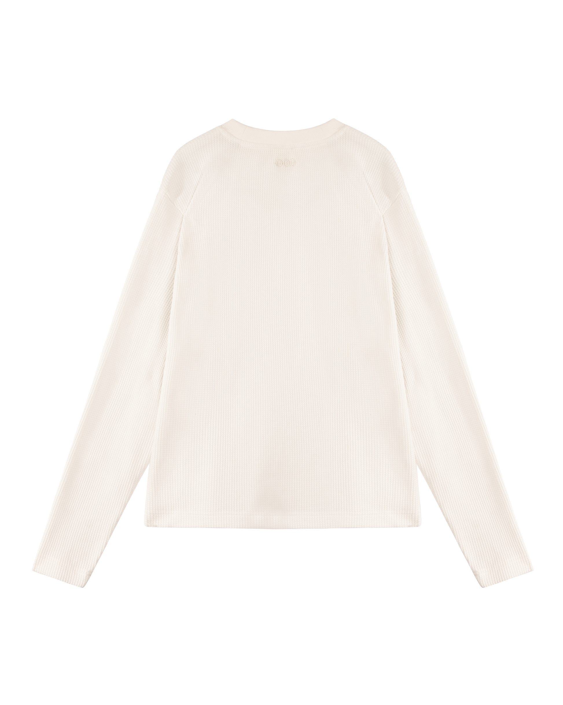 Core Waffle Long Sleeve | Vintage White