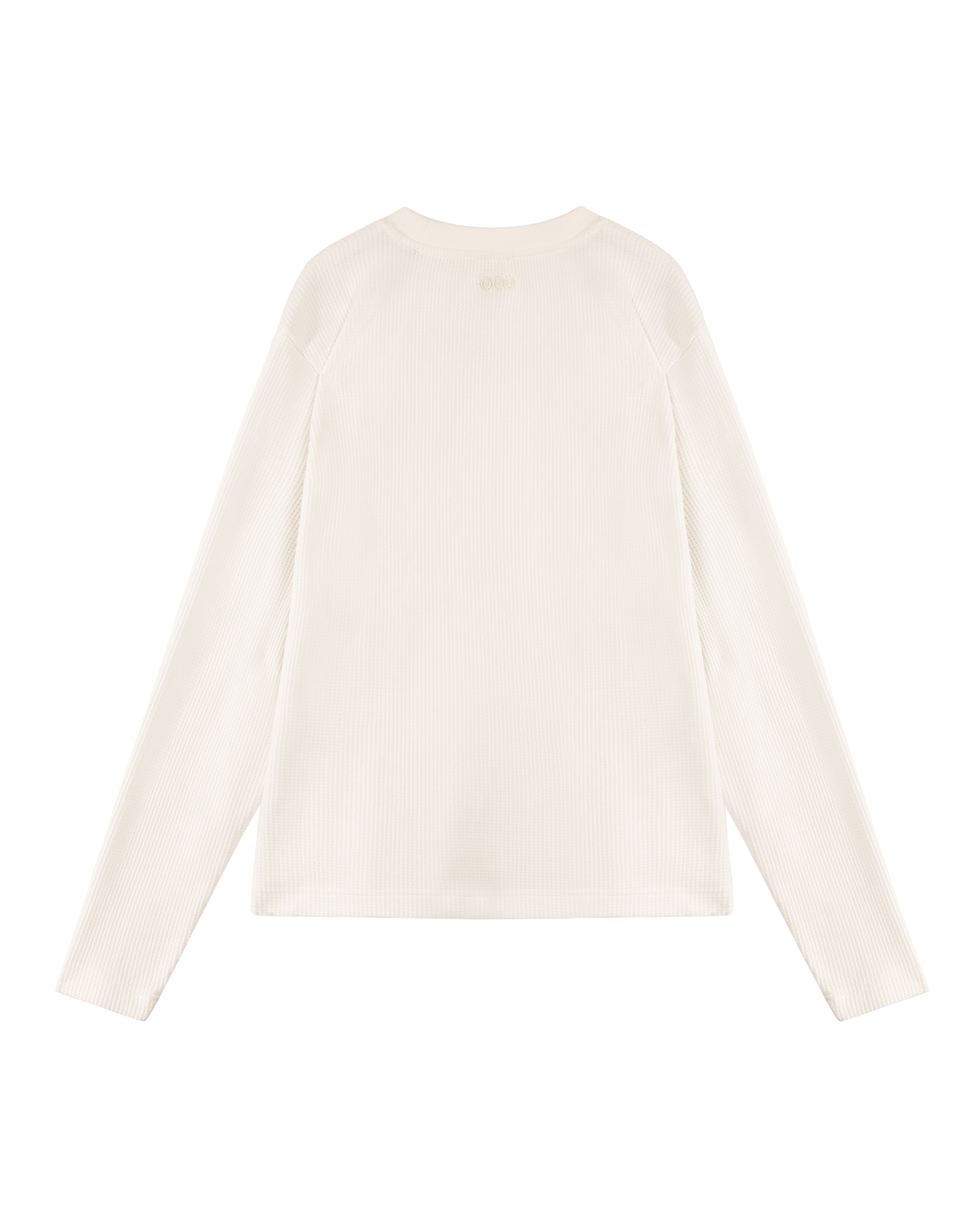 Core Waffle Long Sleeve | Vintage White