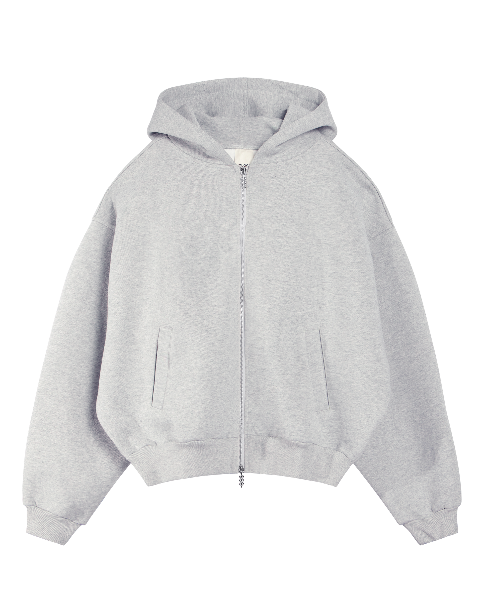 Core Zip Hoodie | Grey