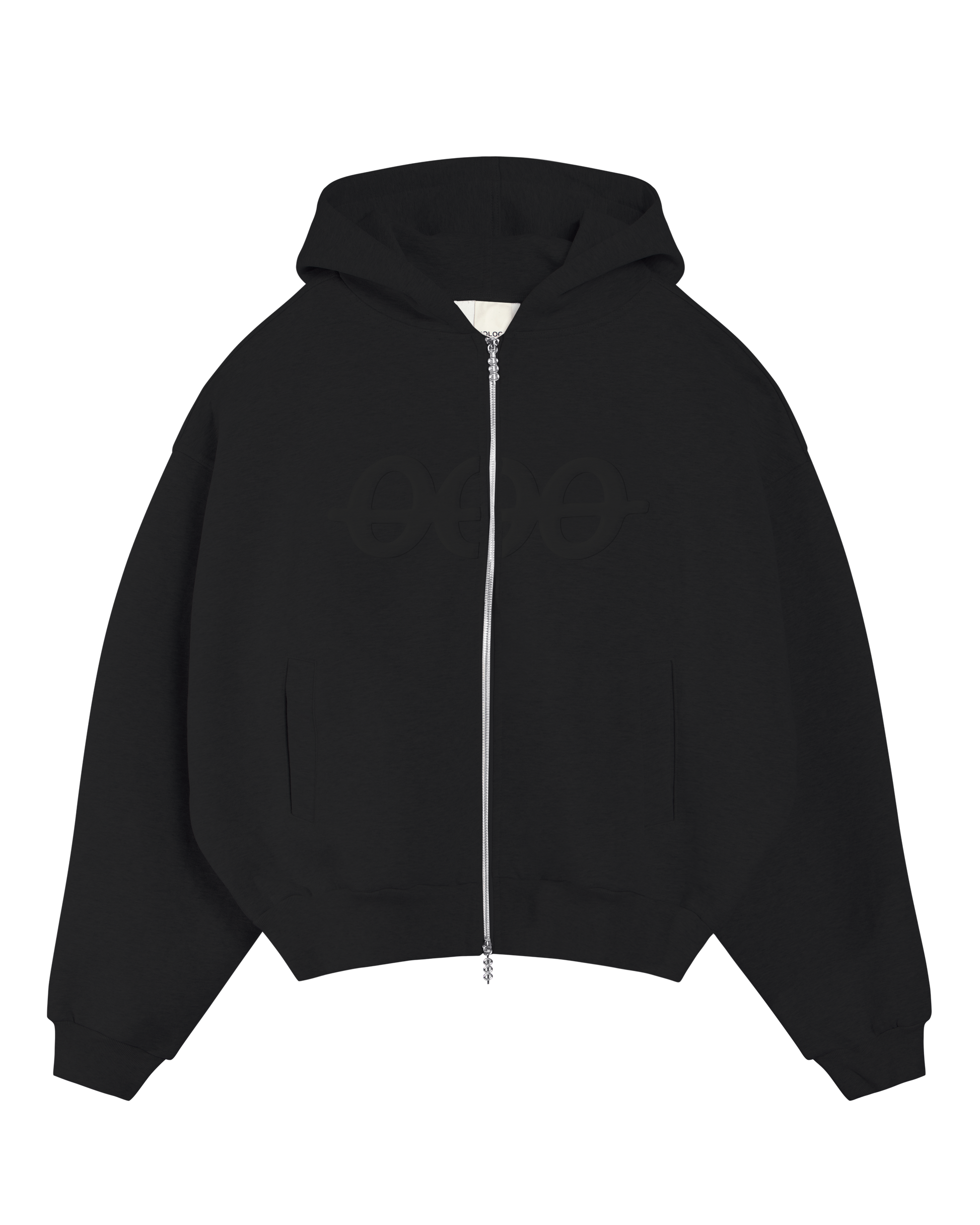 Core Zip Hoodie - NOLOGO Black