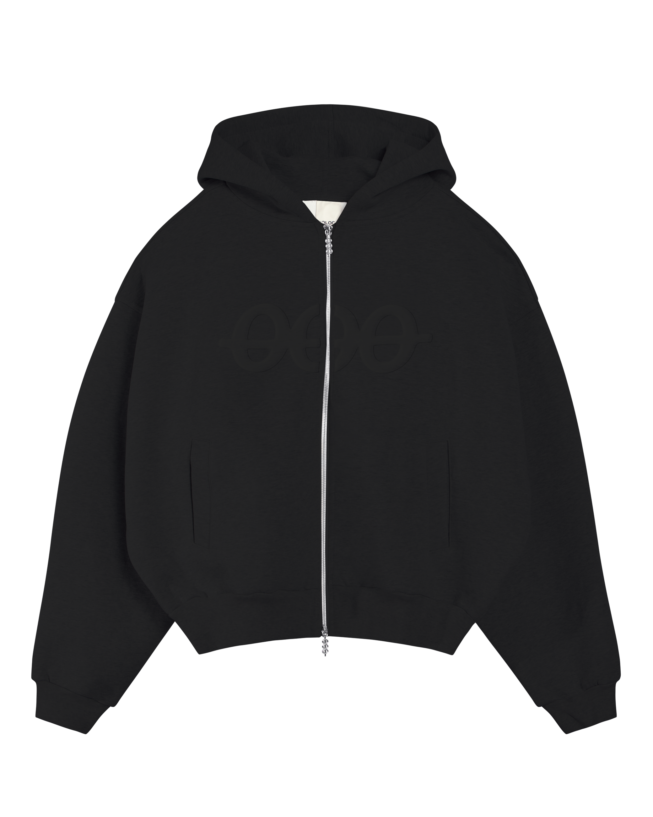 Core Zip Hoodie - NOLOGO Black