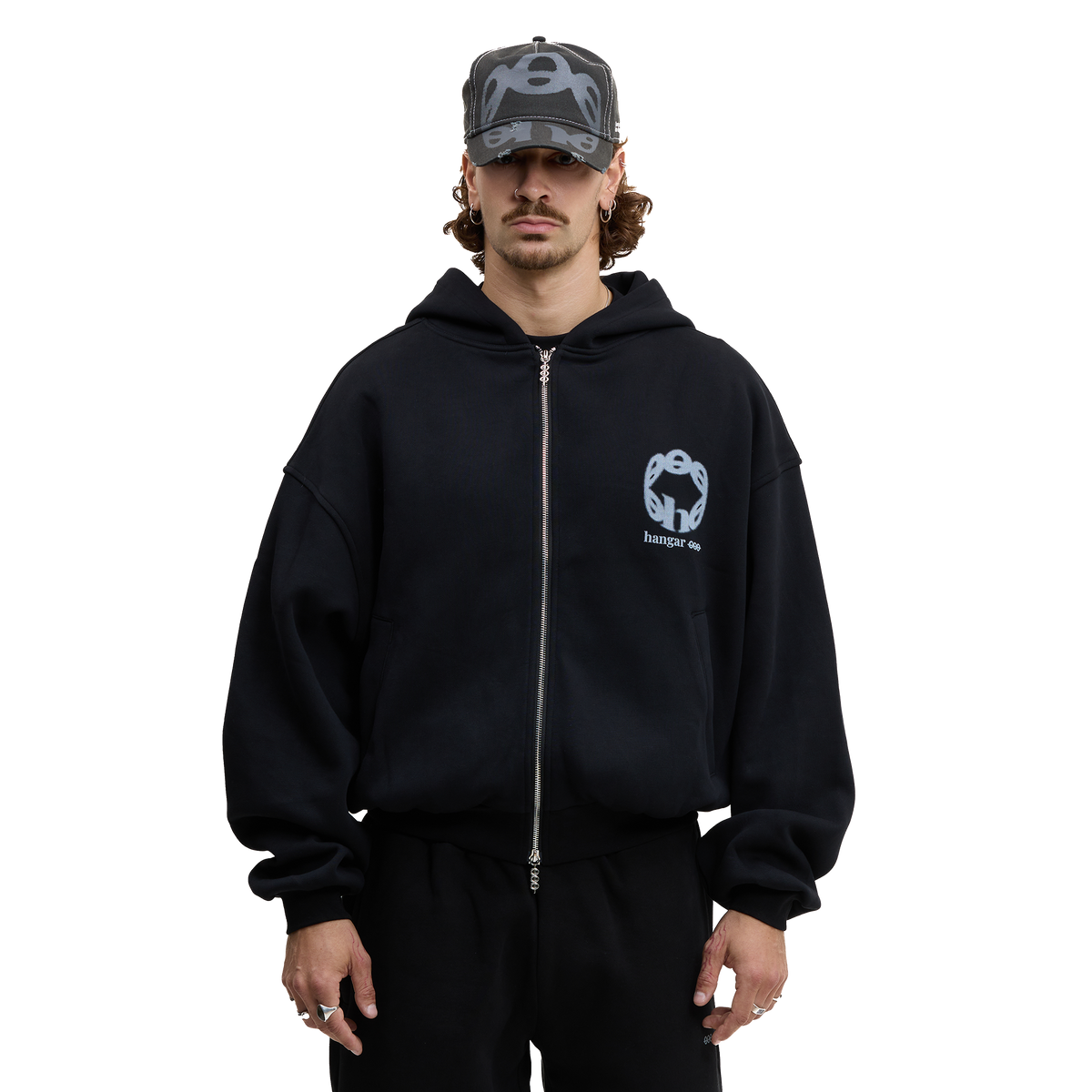 NOLOGO x Hangar Zip Hoodie - NOLOGO