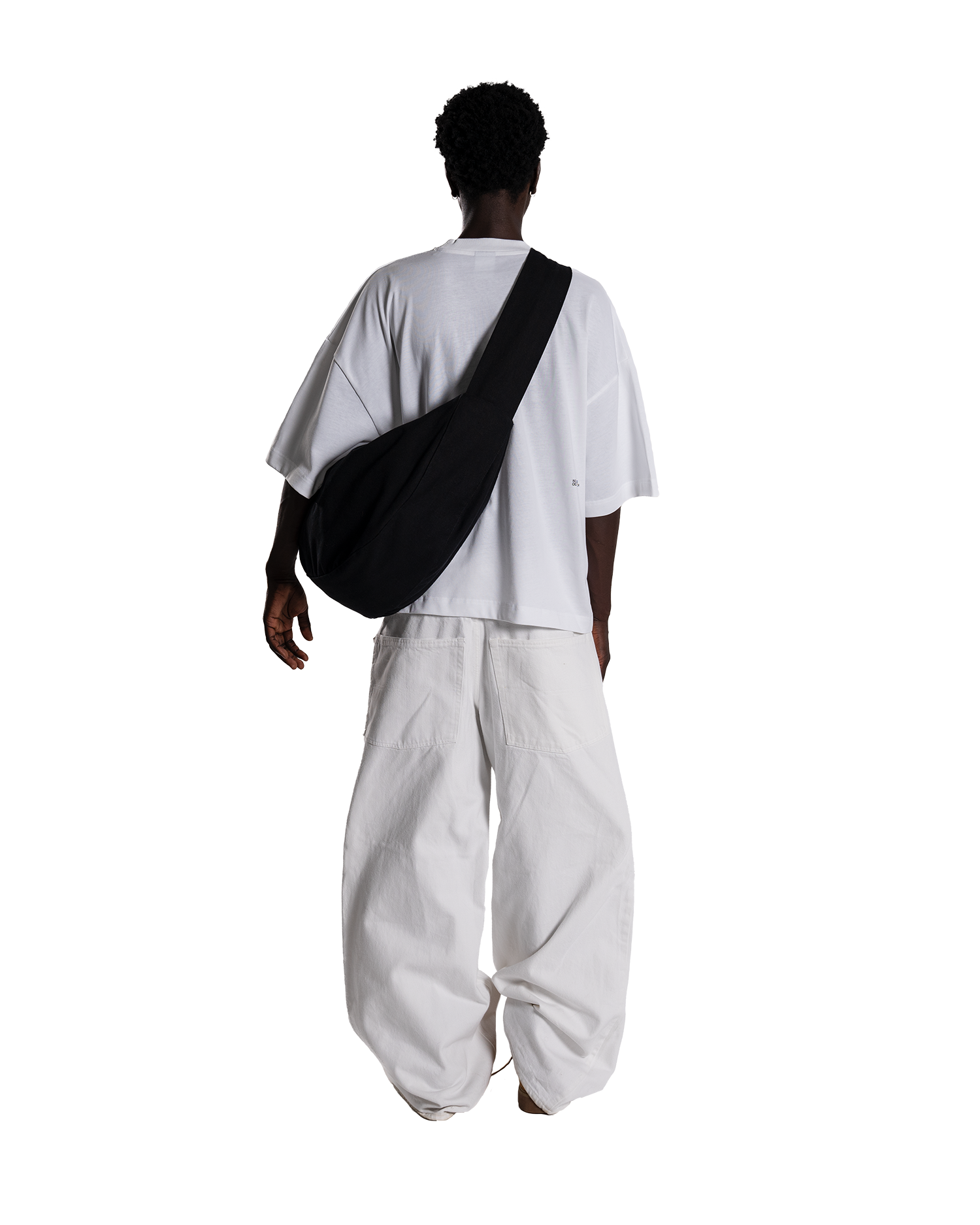 Oversized Loop Bag｜Black - NOLOGO