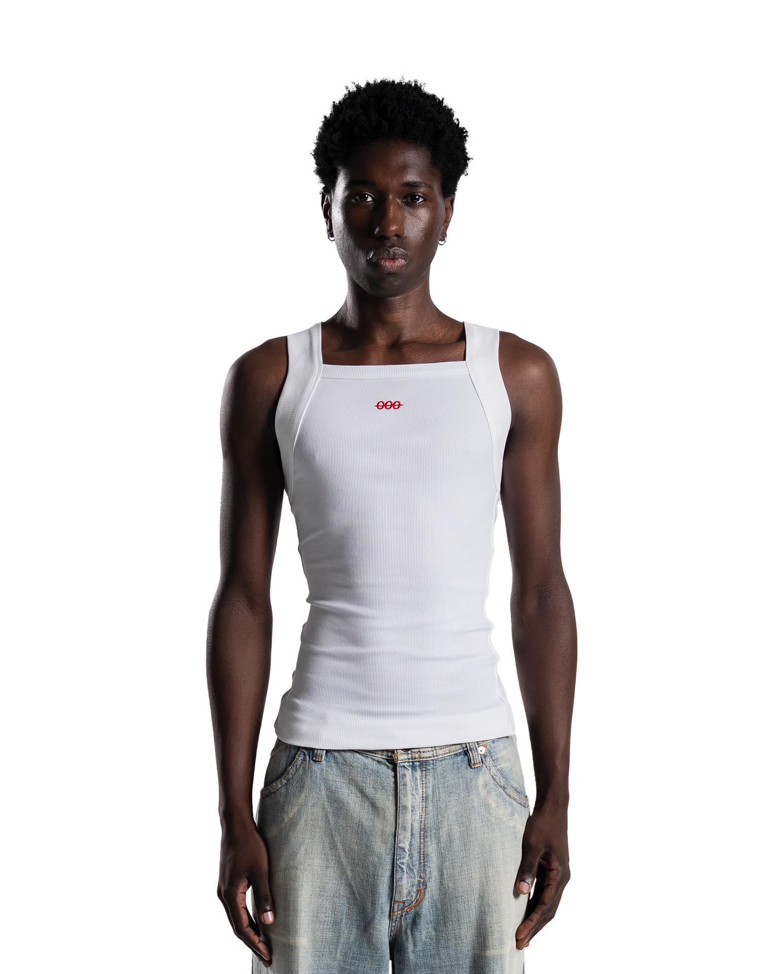 Solid Tank｜White - NOLOGO